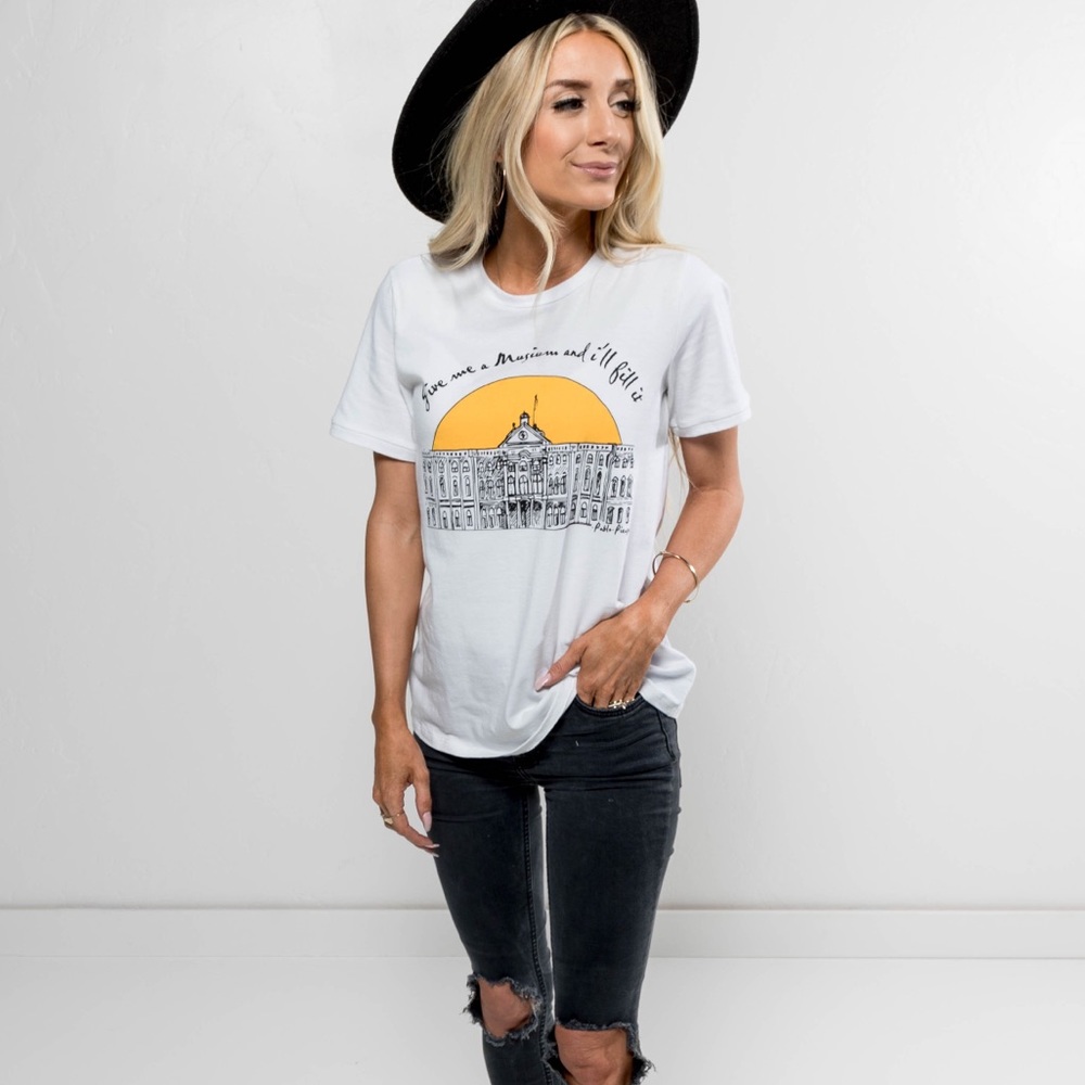Moon Castle Printed Tee